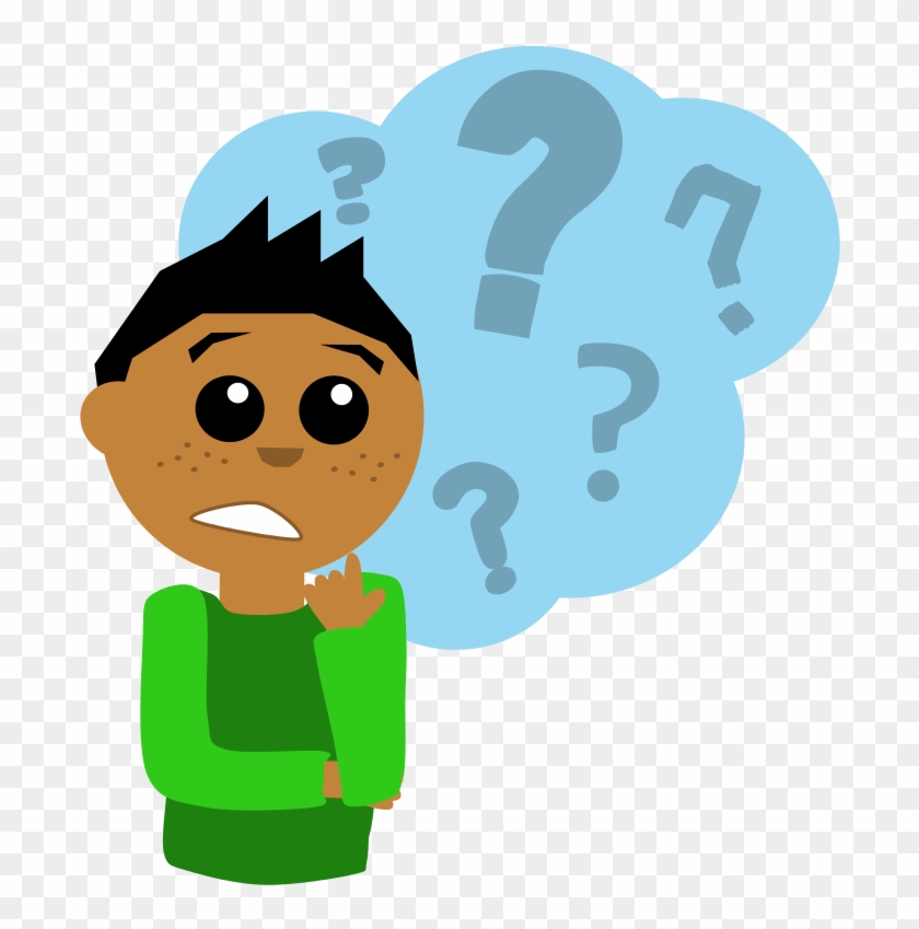 Confused Question Clipart Png Transparent Png 695x768 239673
