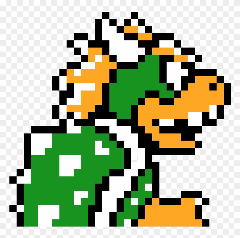 Bowser Pixel Art Mario Bros 3 Reverasite