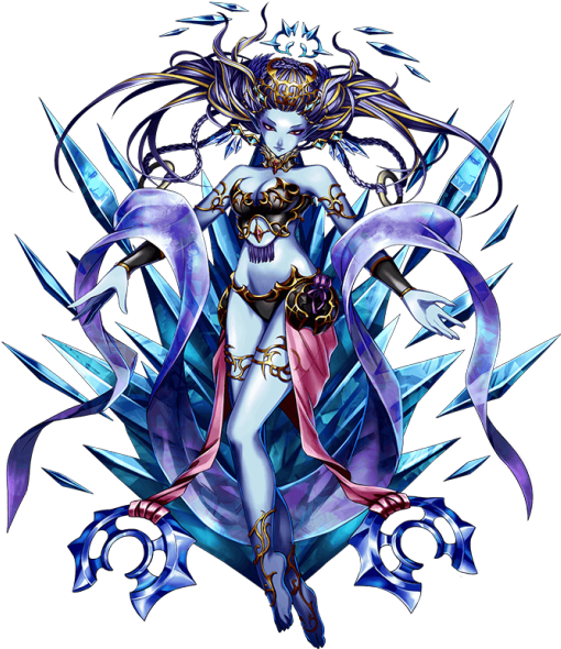 Shiva - Sylph Final Fantasy Brave Exvius, HD Png Download - shiva png images