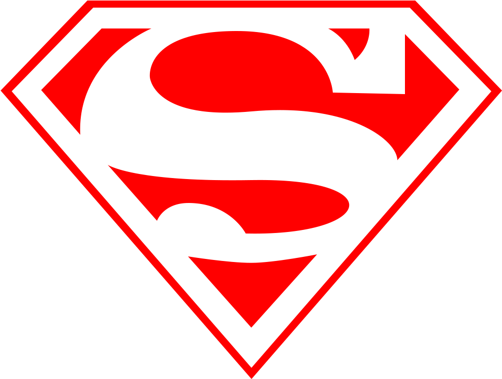 Superman Logo Transparent Image - Superman Logo Vector Hd, HD Png Download - superman logo transparent png