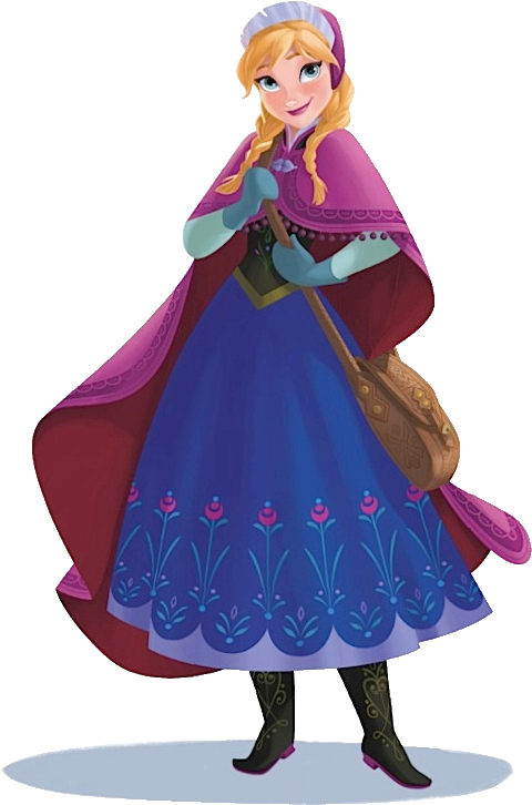 Anna Png Anna Frozen Winter Dress Transparent Png 563x777