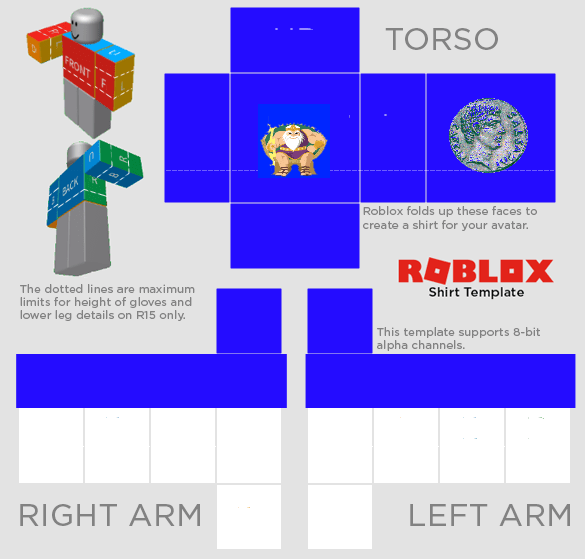 Roblox Shirt Template PNG Images - PNG All