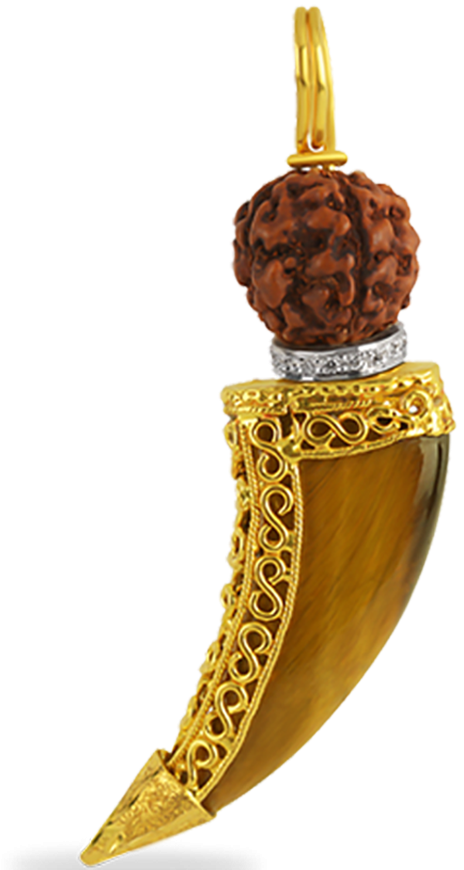 1 Gram Gold Plated Lion Nail With Diamond Fancy Design Pendant For Men -  Style B519, डायमंड पेंडेंट्स - Soni Fashion, Rajkot | ID: 2850404912997
