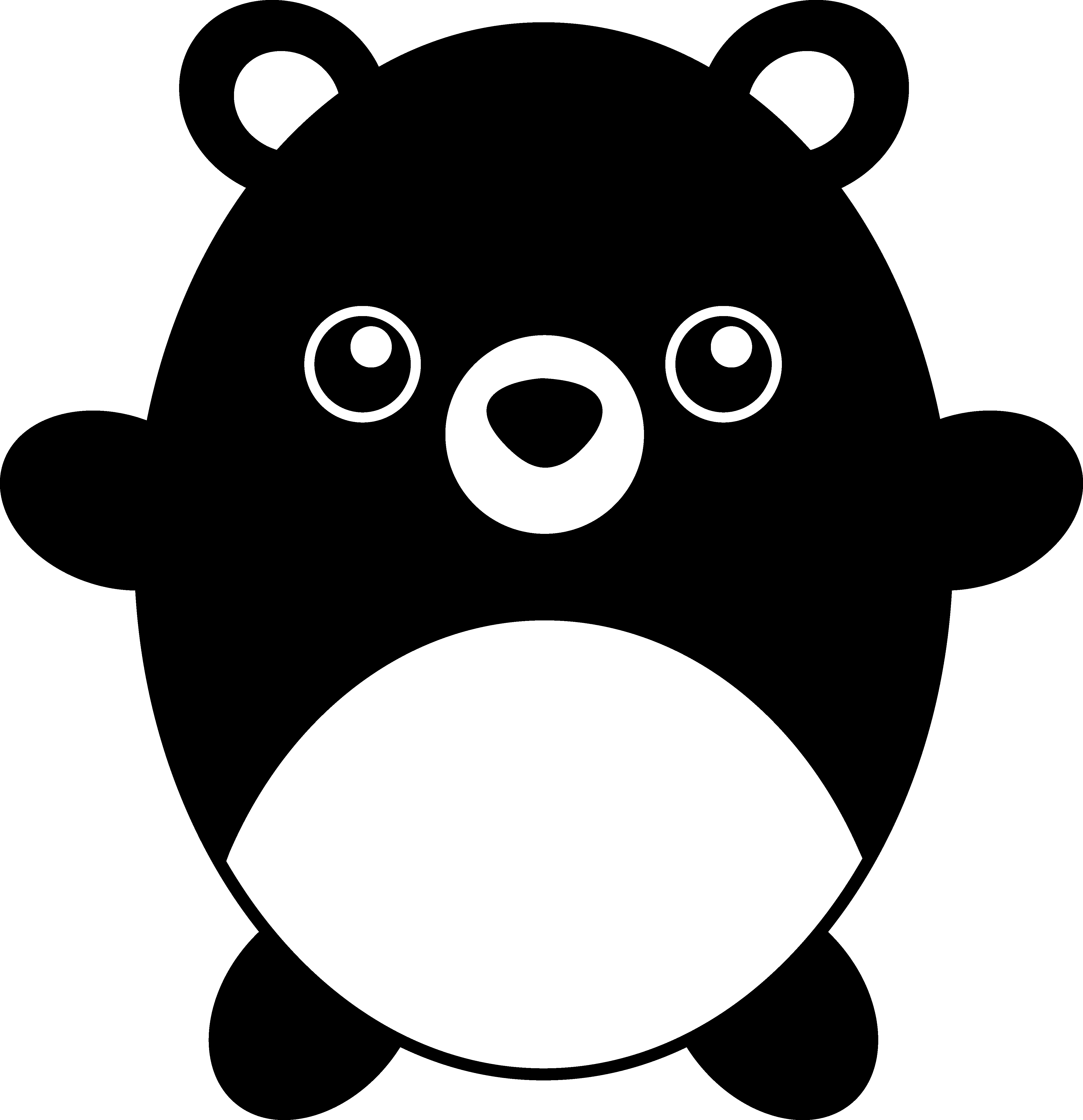Bear Transparent Background, Cute Bear PNG, Black, Teddy, Polar