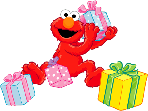 Sesame Street Clipart Elmo - Happy 2nd Birthday Elmo, HD Png Download -  640x480(#1814343) | PNG.ToolXoX.com