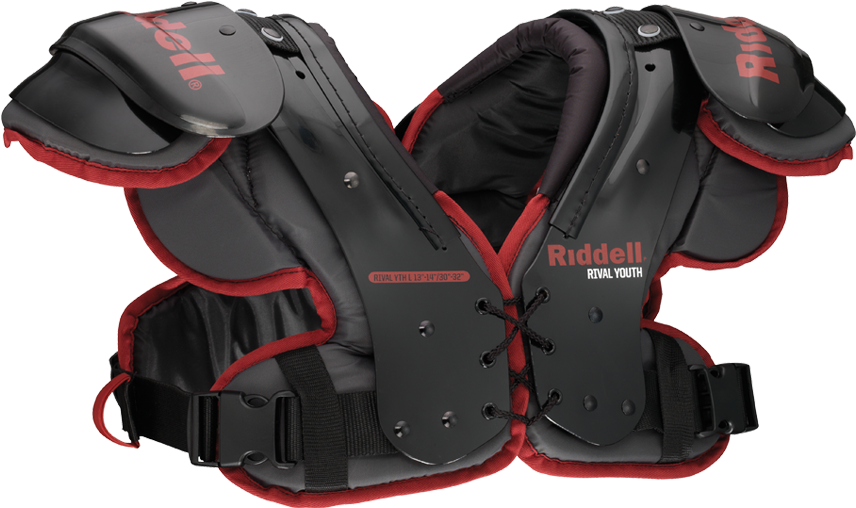 Riddell Rival Youth Shoulder Pad Pursuit Riddell Shoulder Pads
