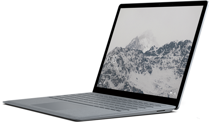 Microsoft Surface Laptop - Surface Laptop, HD Png Download -  854x533(#2108145) | PNG.ToolXoX.com