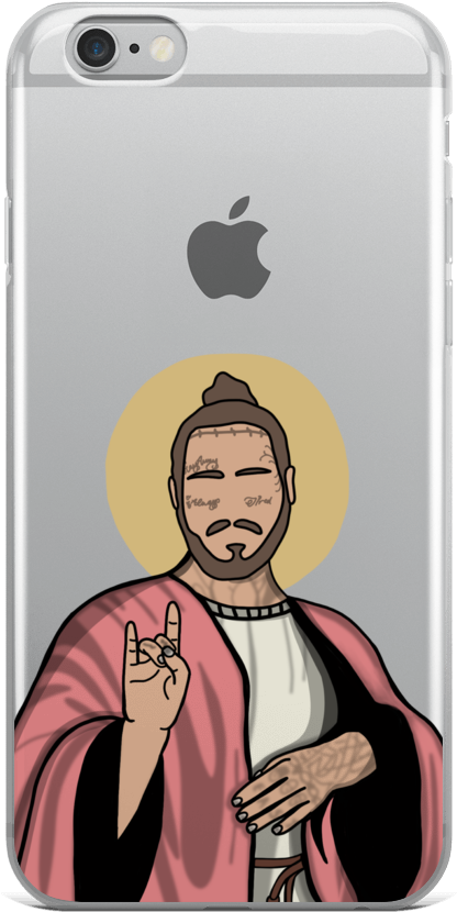 Holy Post Malone Phone Case - Iphone 6s Bts Case, HD Png Download - post malone png