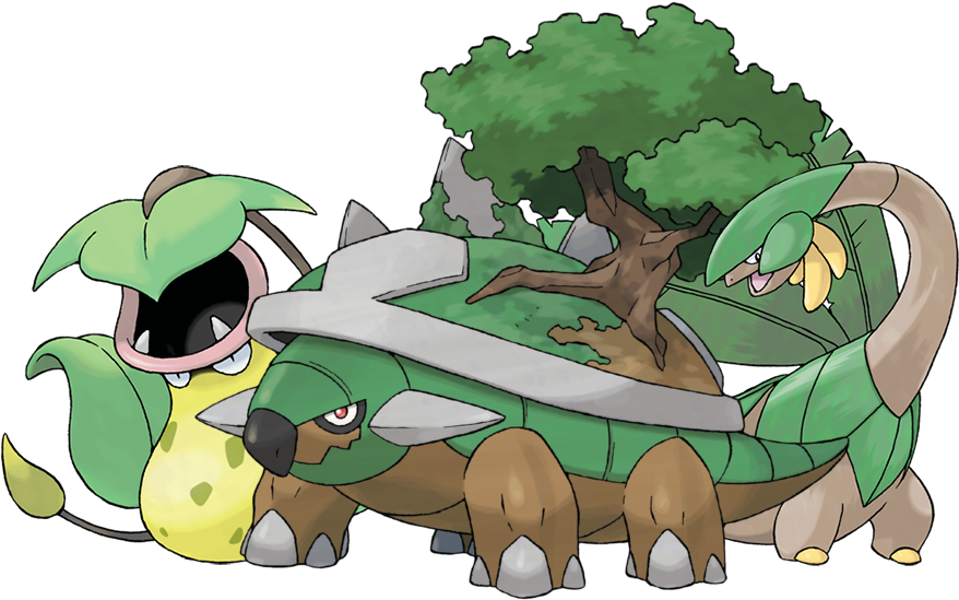 Top 3 Grass , - Torterra Pokemon Go, HD Png Download - torterra png