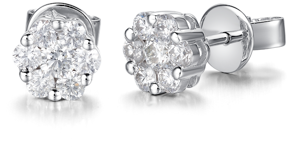 Buy Silver Earrings for Women by Karatcart Online | Ajio.com