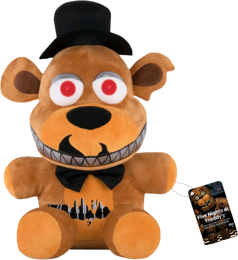 Five Nights At Freddy& - Fnaf Nightmare Freddy Png, Transparent