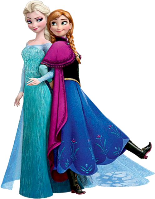 Frozen Personajes Anna Y Elsa, HD Png Download - 517x651(#566964) |  PNG.ToolXoX.com
