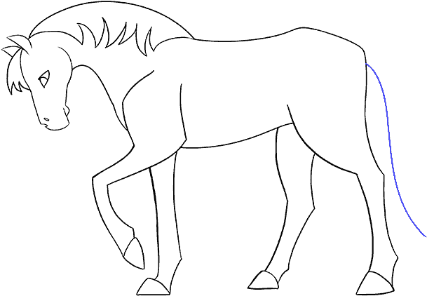 Drawing Lesson For Beginner Artists - Simple Cartoon Horse Drawing, HD Png Download - hourse png - Transparent Png Download (#5639233) - PngFind Drawing Lesson For Beginner Artists - Simple Cartoon Horse Drawing, HD Png Download - hourse png - Transparent Png Download (#5639233) - PngFind