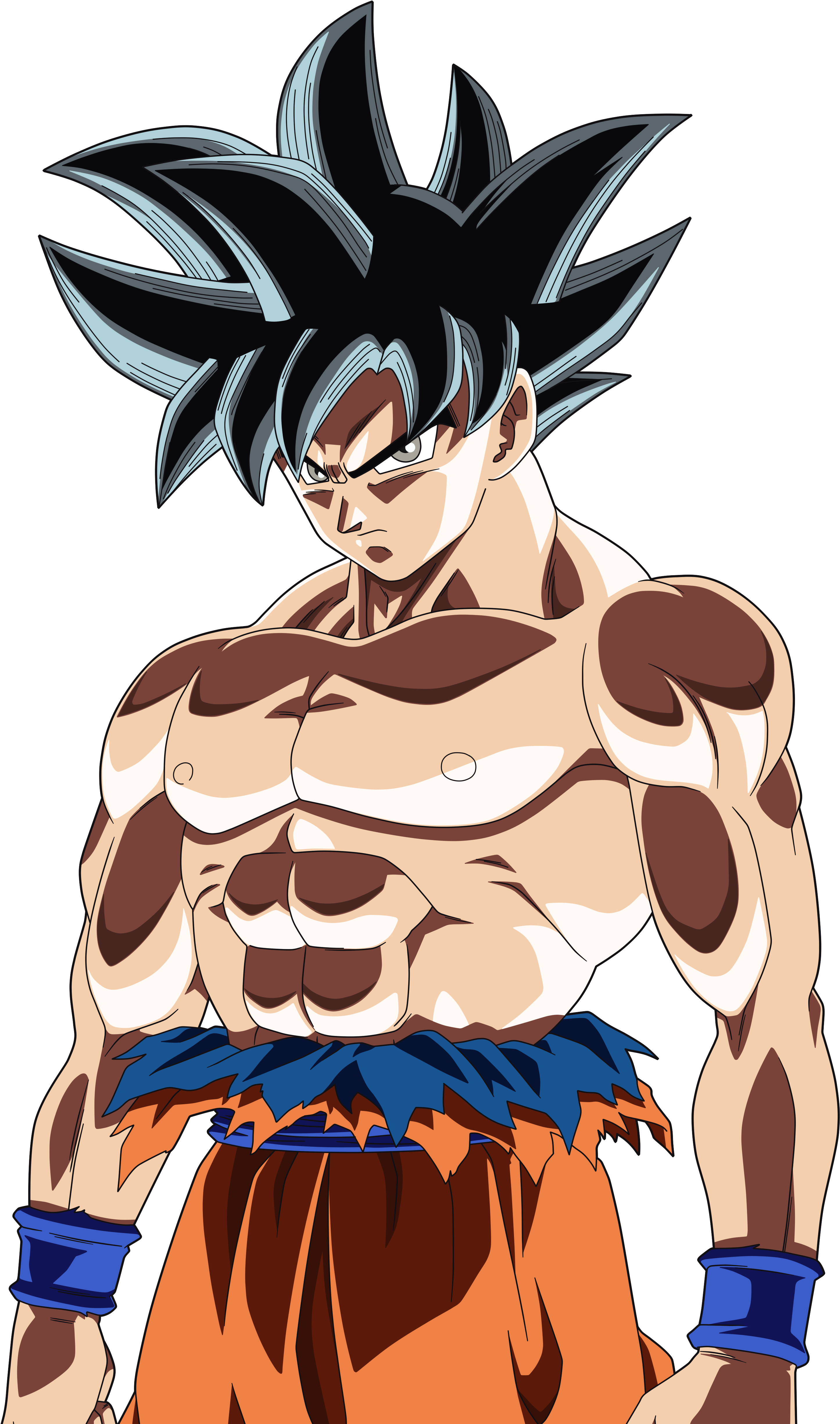 Wallpaper dragon ball, goku, ultra instinct perfected, dragon ball