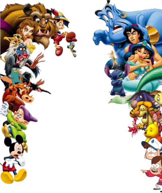 All Disney Characters Png - Disney Characters Transparent Background, Png  Download - disney cartoon characters png - Transparent Png Download  (#6130086) - PngFind