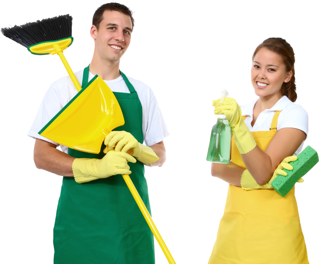 Presentar - Hombre Y Mujer Limpiando La Casa, HD Png Download - limpieza png