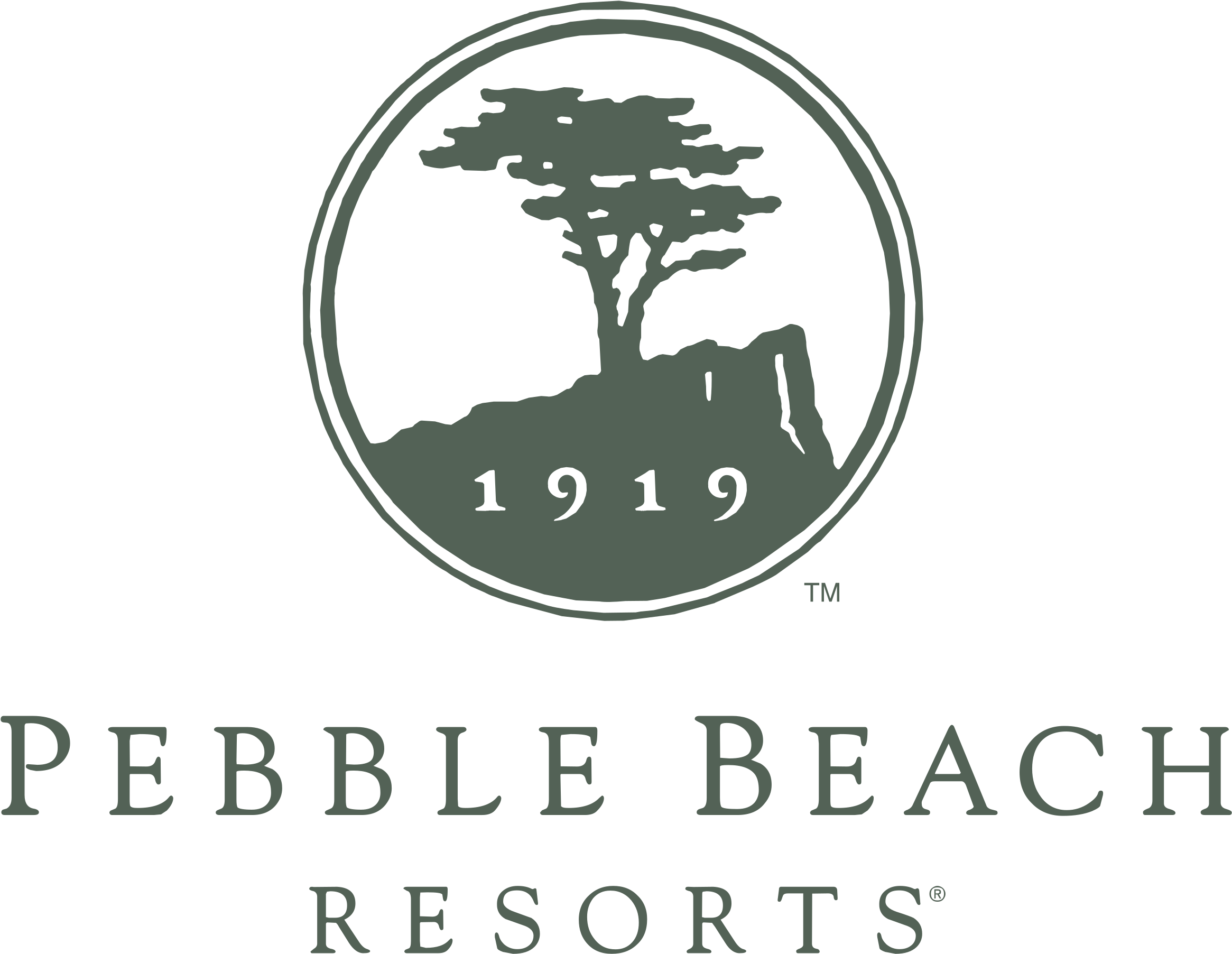 Pebble Beach Resorts Logo Png Transparent - Pebble Beach Golf Course Logo, Png Download - pebble png