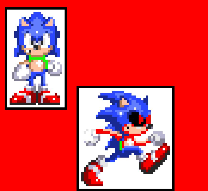 Sonic Sprite Png - Sonic The Hedgehog Pixel, Transparent Png