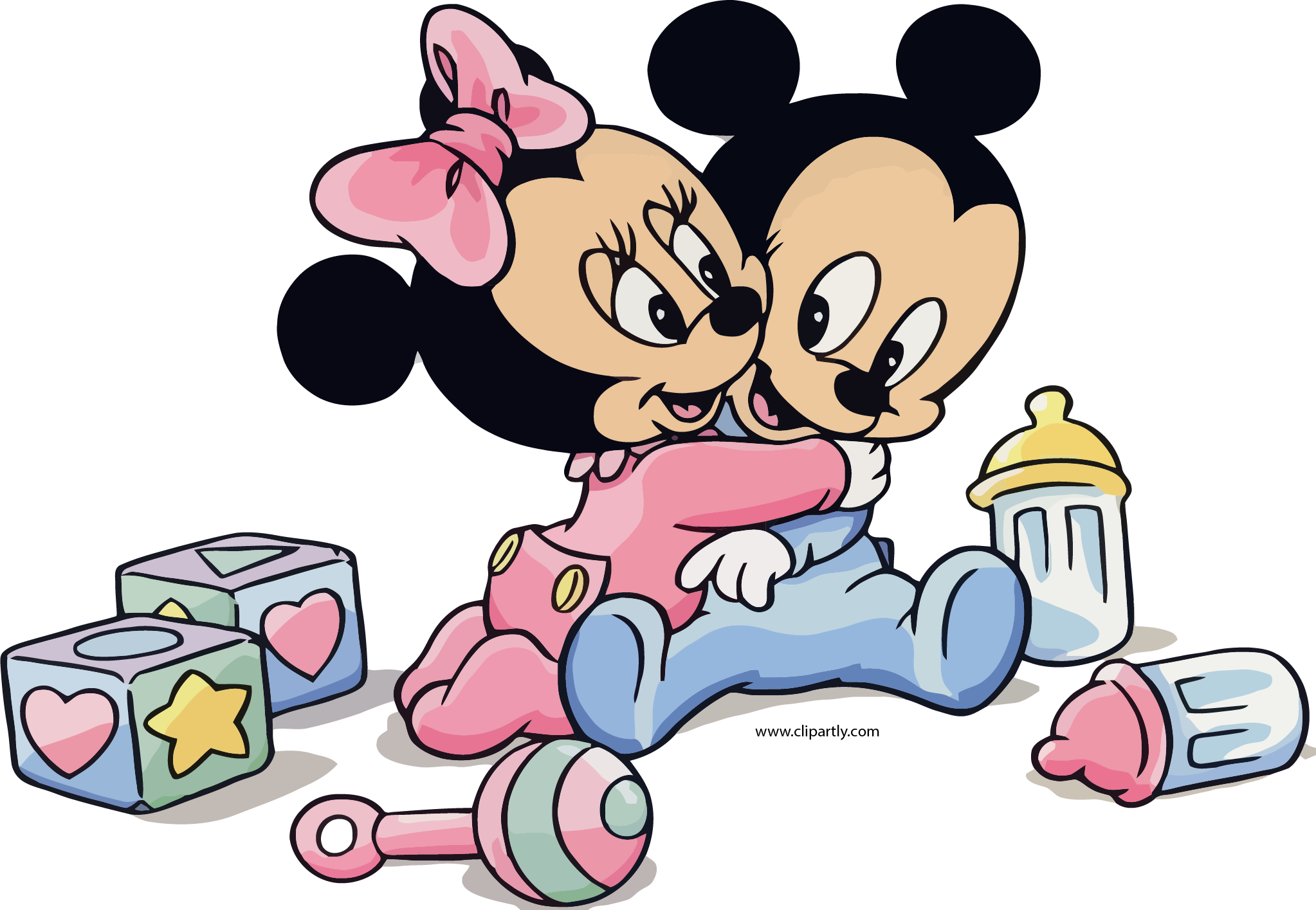 Mickey & Minnie Mouse Clip Art (PNG Images)