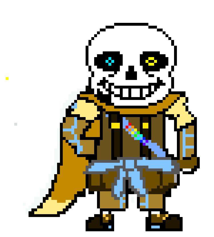 Ink Sans Sprite , Png Download - Undertale Ink Sans Pixel Art, Transparent  Png - vhv