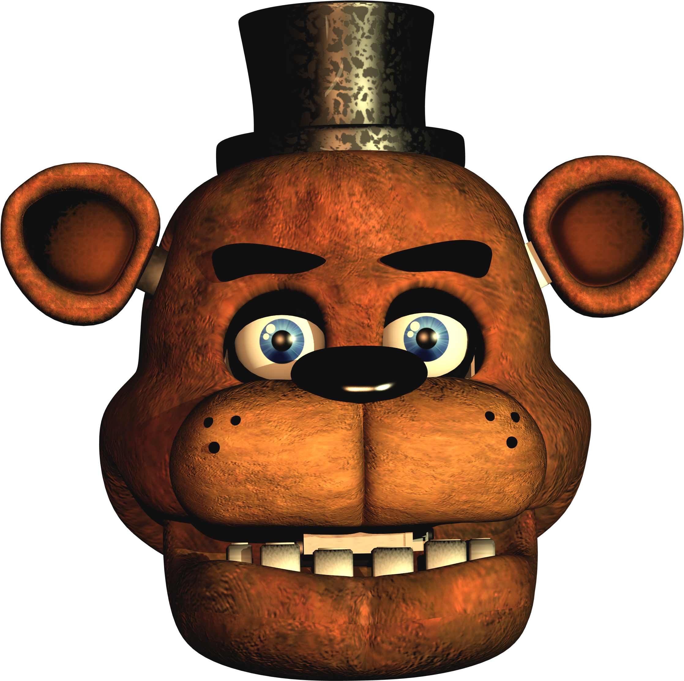 Modelclassic Freddy Fazbear - Freddy Fnaf 1, HD Png Download -  2695x2534(#875864)