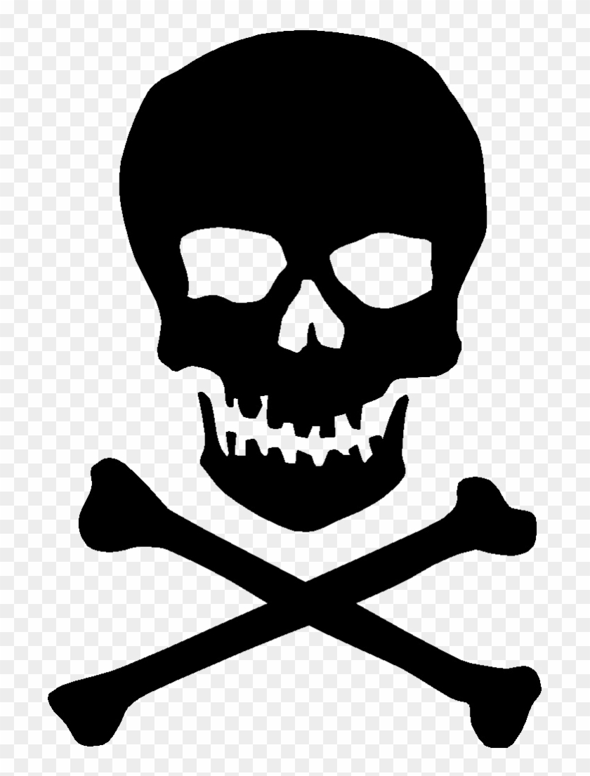 Black Skull Png Transparent Image Death Skull And Crossbones Png Download 735x1024 181 Pngfind