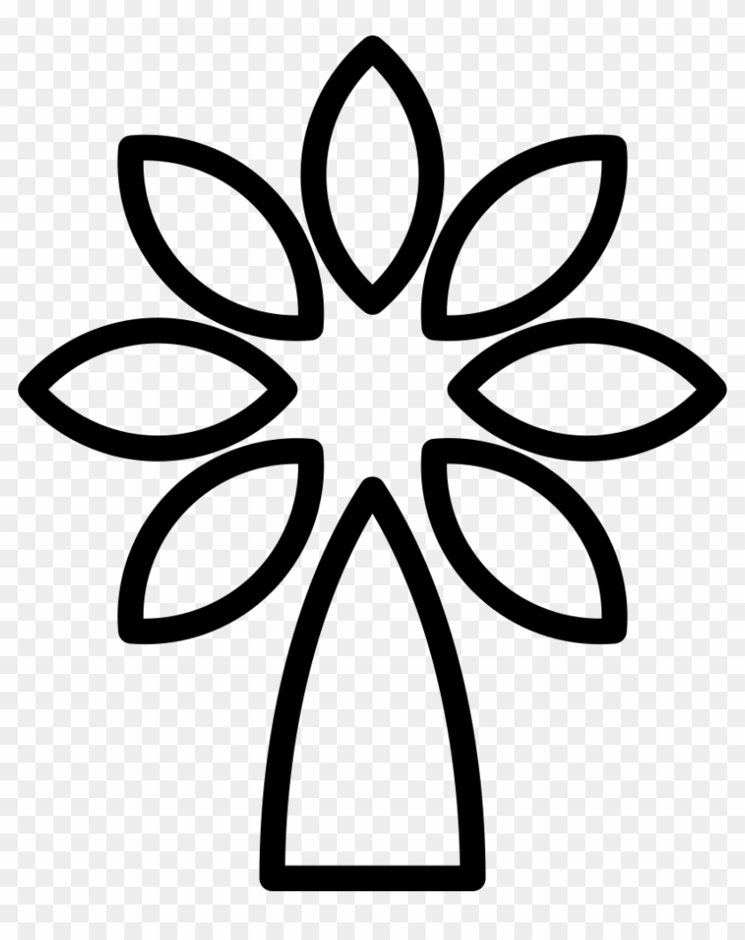 Download Plant Flower Outline Comments - Daisy Vector Flower Svg ...