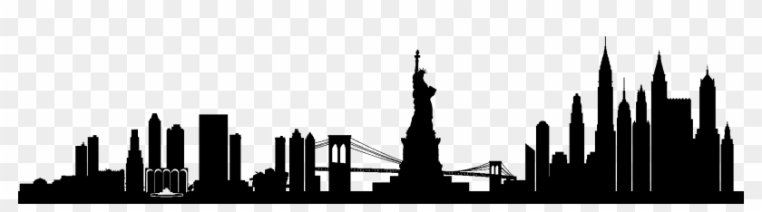 new york city skyline silhouette