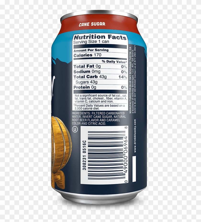 Buy Now Find This Soda Nutritional Info Nutrition Facts, HD Png