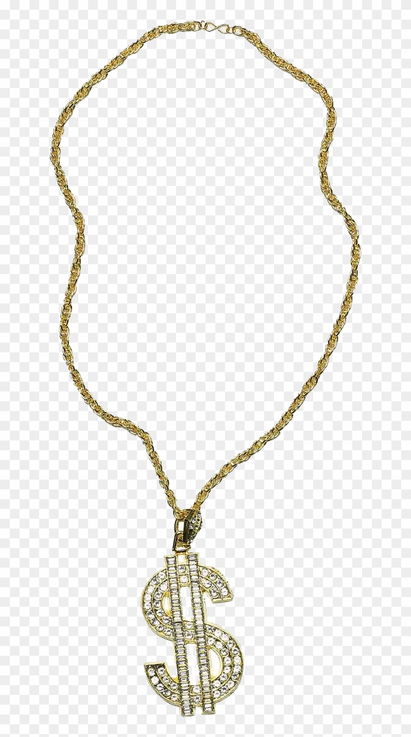 Thug Life Gold Chain Dollar Rocks Big Gold Chain Png Transparent Png 805x1500 5294 Pngfind - gold money chain roblox