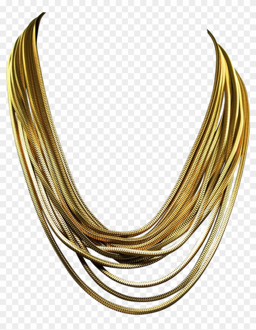 Gold Chains Png / A chain is a series of connected links which are ...