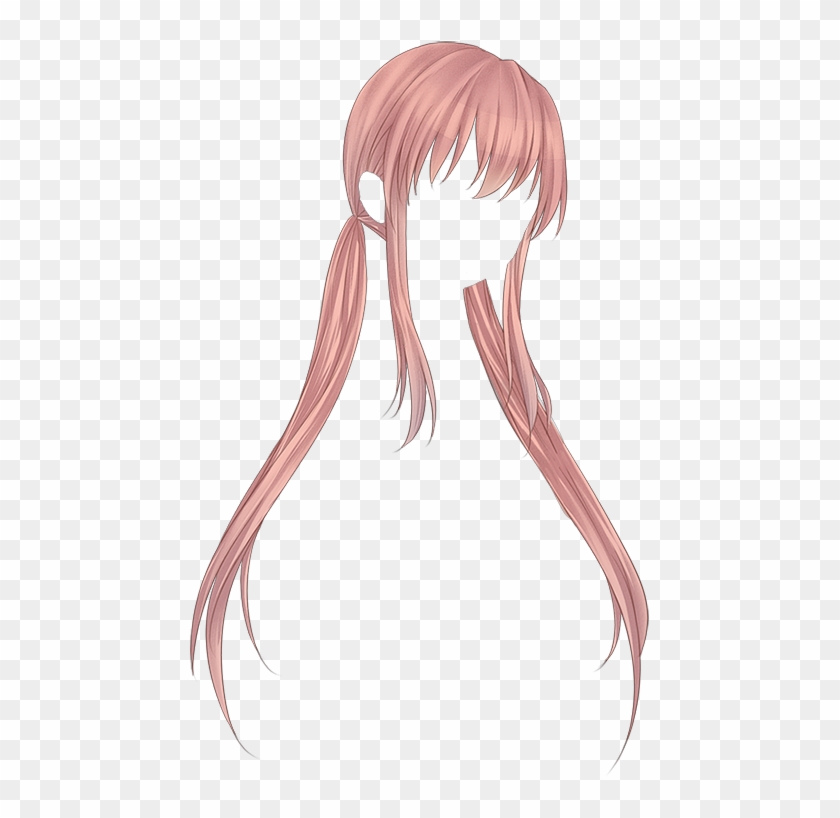 Pin By Marubunni On Anime Help - Transparent Anime Hair Png, Png Download -  461x738(#7675) - PngFind