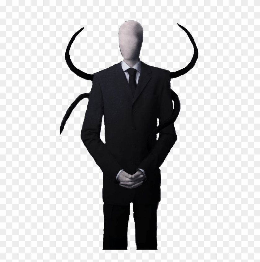 Slender Man PNG transparent image download, size: 604x453px