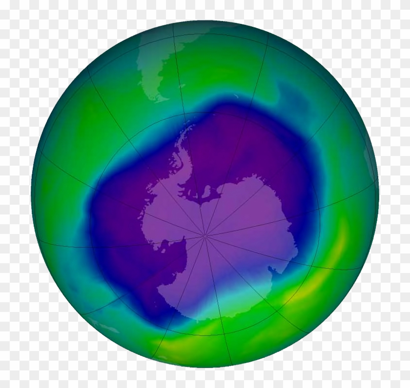 Nasa And Noaa Announce Ozone Hole Is A Double Record Decay Of Ozone Layer Hd Png Download 716x716 9446 Pngfind