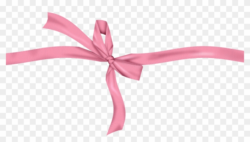 Gift Bow Ribbon - Pink Ribbon Bow Png, Transparent Png - 1024x535(#13327) -  PngFind