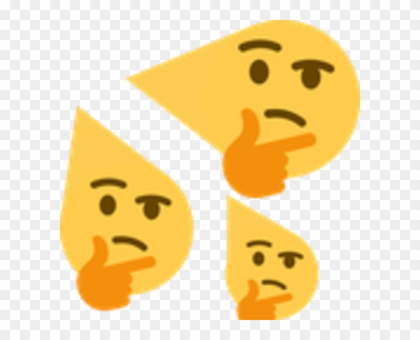 Thinking Face Emoji Meme , Png Download - Discord Thinking Emoji Png,  Transparent Png , Transparent Png Image