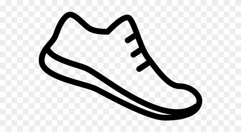 Running Shoe Icon Running Shoes Drawing Easy Hd Png Download 690x593 17315 Pngfind