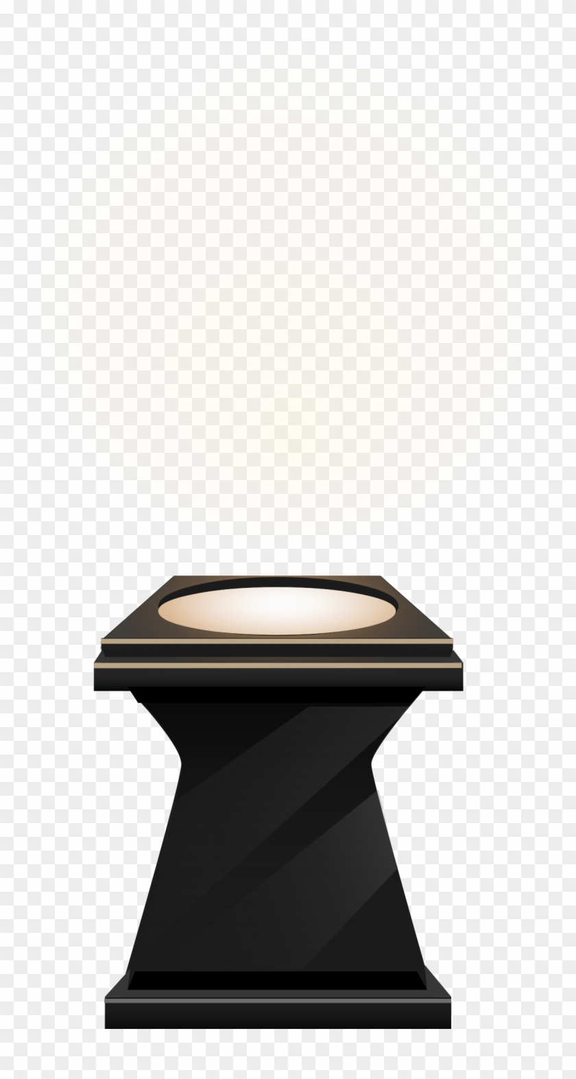 This Free Icons Png Design Of Spotlight Pedestal From, Transparent Png