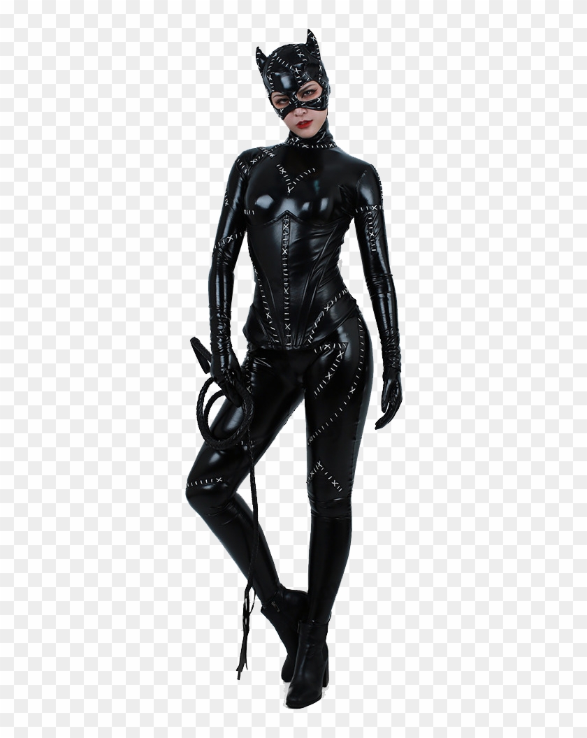 Batman Returns Catwoman Costume Hd Png Download 1000x1000 19531 Pngfind