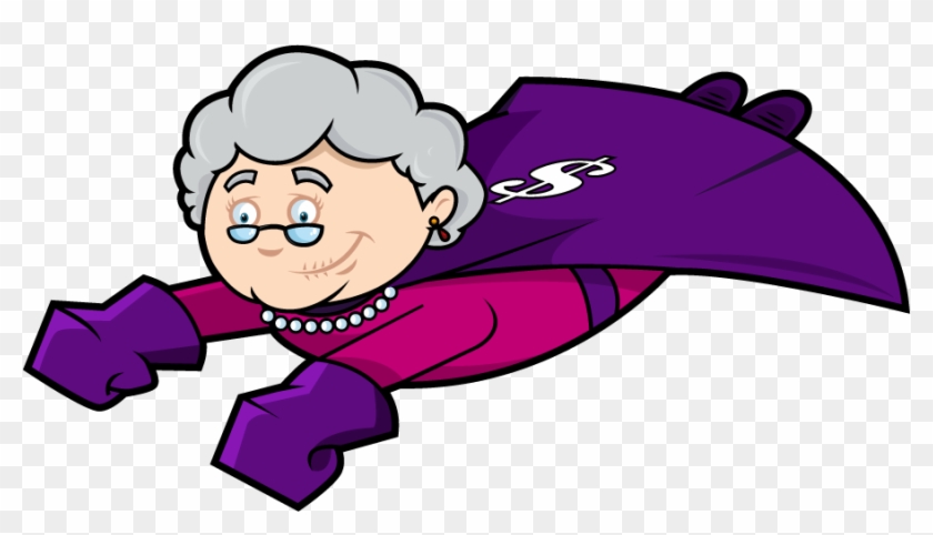 Super Grandma Cartoon Png, Transparent Png - 902x475(#109145) - PngFind