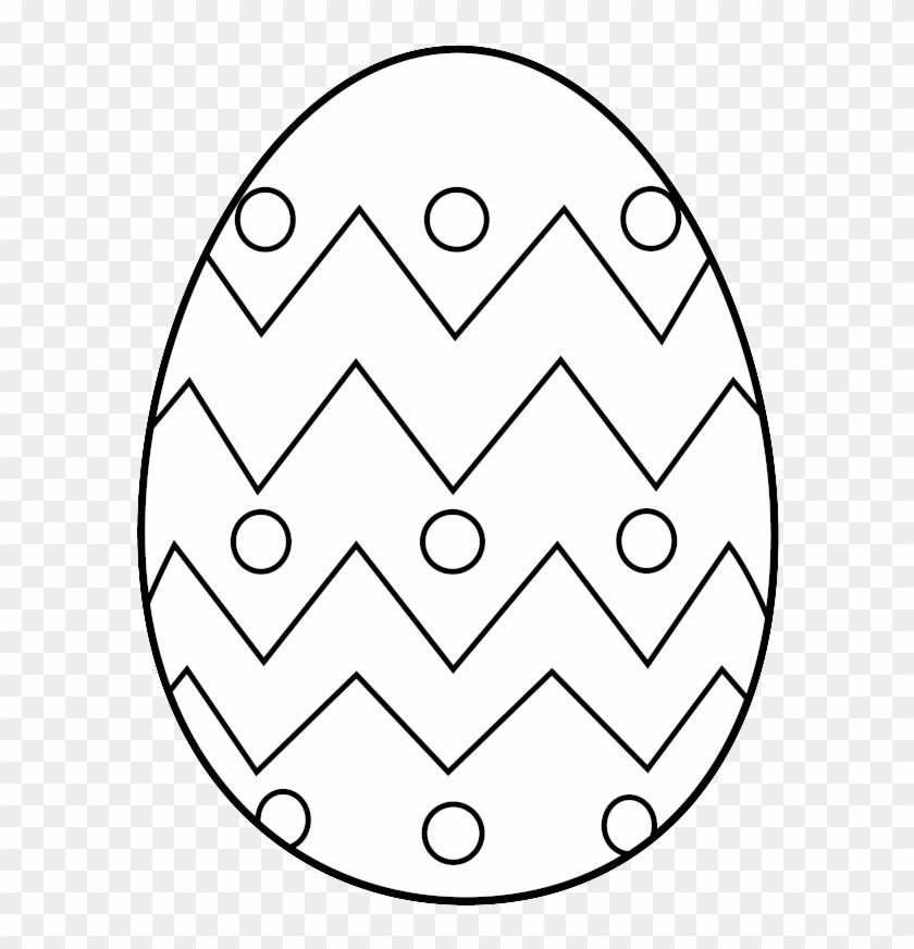 Easter Egg Clip Art Free Coloring Pages Easter Egg To Colour HD Png 
