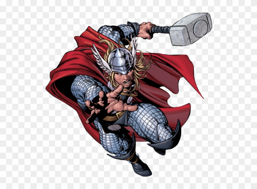 Thor - Comic Thor, HD Png Download - 575x600(#1015153) - PngFind