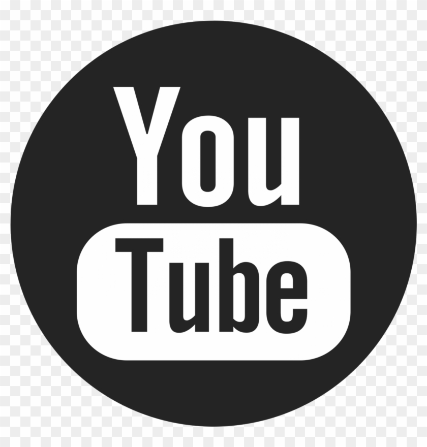 Icons Button Youtube Subscribe Computer Design Logo Youtube Icons Black And White Png Transparent Png 1400x1400 Pngfind
