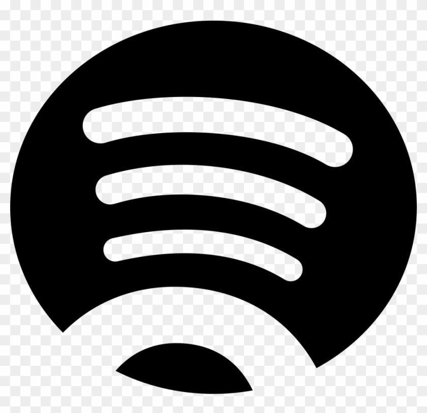 Png File Spotify Icon Black Png Transparent Png 980x902 Pngfind