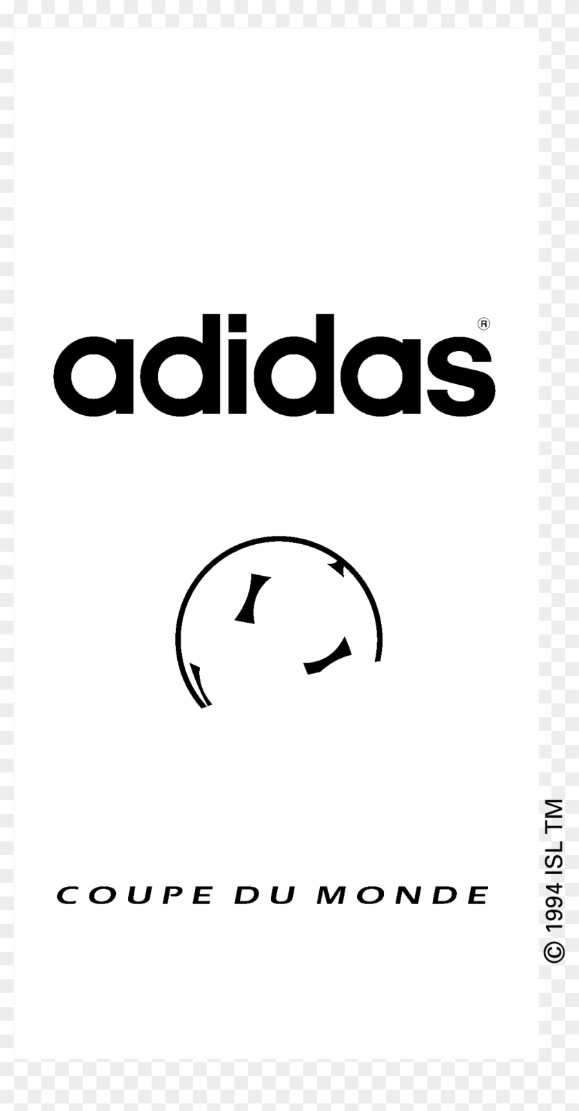 adidas logo black and white