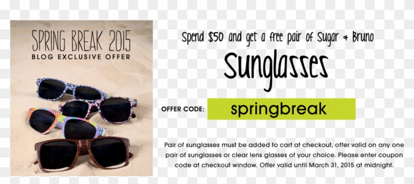 free sunglasses offer