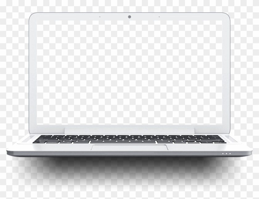 White Laptop Png, Transparent Png - 845x609(#1036487) - PngFind