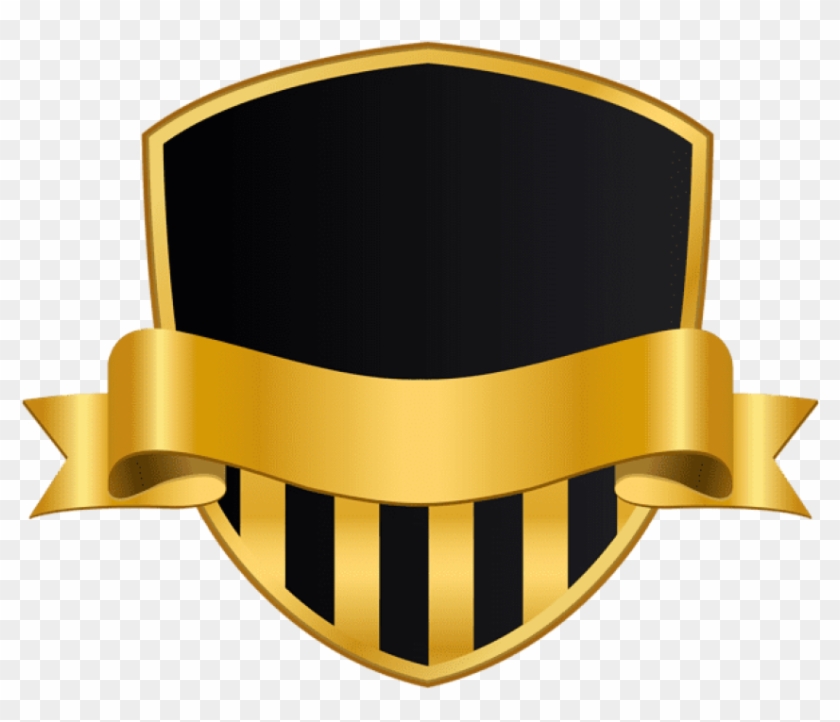 Free Png Download Badge With Banner Black Clipart Png World Post
