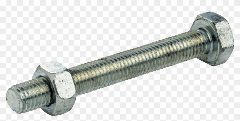 Download Png Image - Болт С Гайкой, Transparent Png - 3554x1632 ...