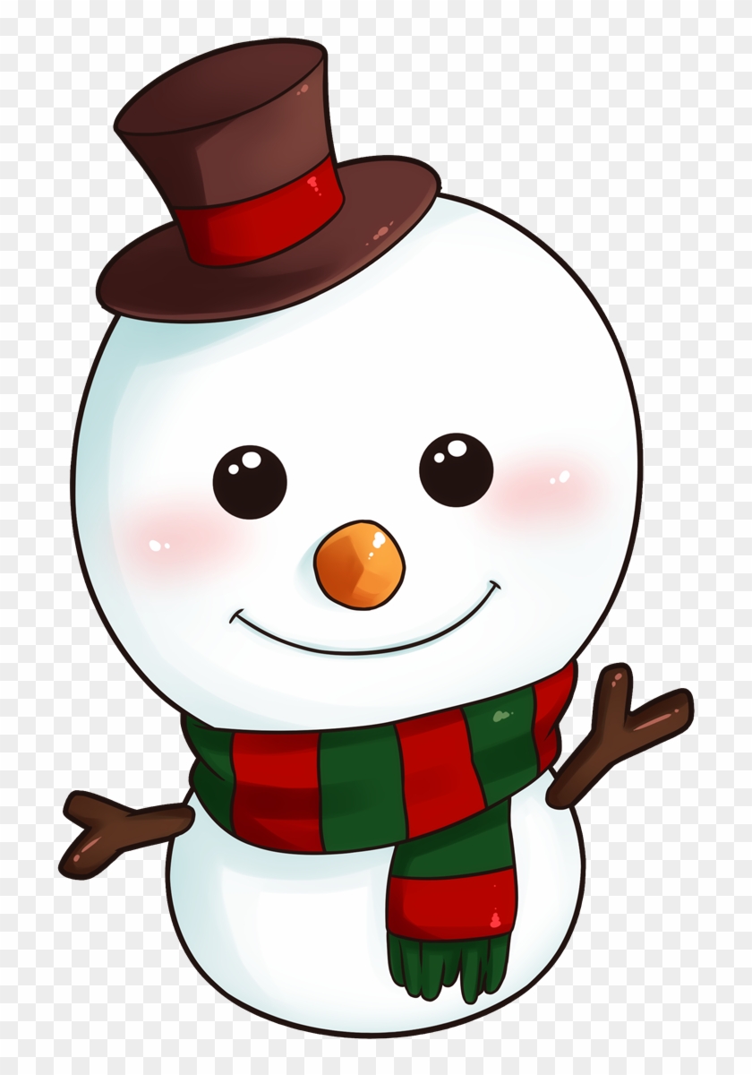 snowman clipart with christmas lights